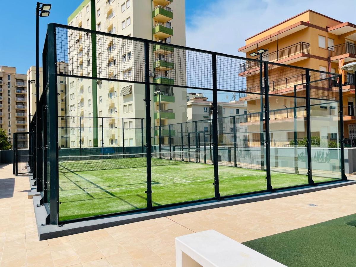 Apartamento Nuevo Junto Al Mar Con Plaza De Garaje!! Perfecto Para Familias Playa de Gandia Eksteriør billede